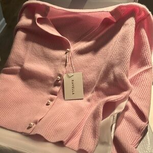 ravella pink cashmere sweater